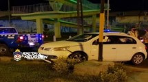 Imagen de Centenario: conducía alcoholizado, huyó de un control y chocó