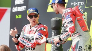 Lorenzo está seguro que Dovizioso le tiene envidia