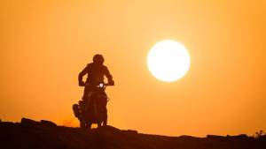 Kevin Benavides en el Top 5 de las motos en el Dakar