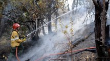 Imagen de El incendio forestal en El Bolsón generó alarma en turistas que tenían reservas