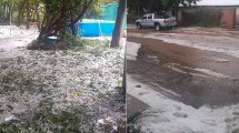 Imagen de El norte neuquino sigue afectado por las tormentas: así granizó en Las Ovejas