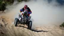 Imagen de Pablo Copetti, el primer argentino que gana una etapa en el nuevo Dakar