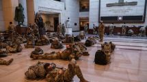 Imagen de EE UU: la Guardia Nacional está en el Capitolio, ante posible juicio político contra Trump