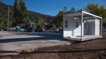 Imagen de Comenzó la construcción del hospital modular en San Martín de los Andes