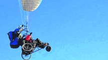 Imagen de Hacían parapente y cayeron: un muerto y un herido en Mendoza