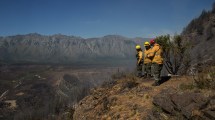 Imagen de El incendio en El Bolsón está contenido pero siguen las tareas