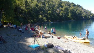 Preocupación por fogones en zonas no habilitadas del lago Lolog