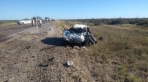 Imagen de Murió en un accidente cuando viajaba con su hijo sobre ruta 251