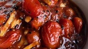 Chutney de tomates para picotear