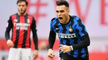 Imagen de Lautaro tuvo su tarde de gloria para Inter, que goleó a Milan en el clásico