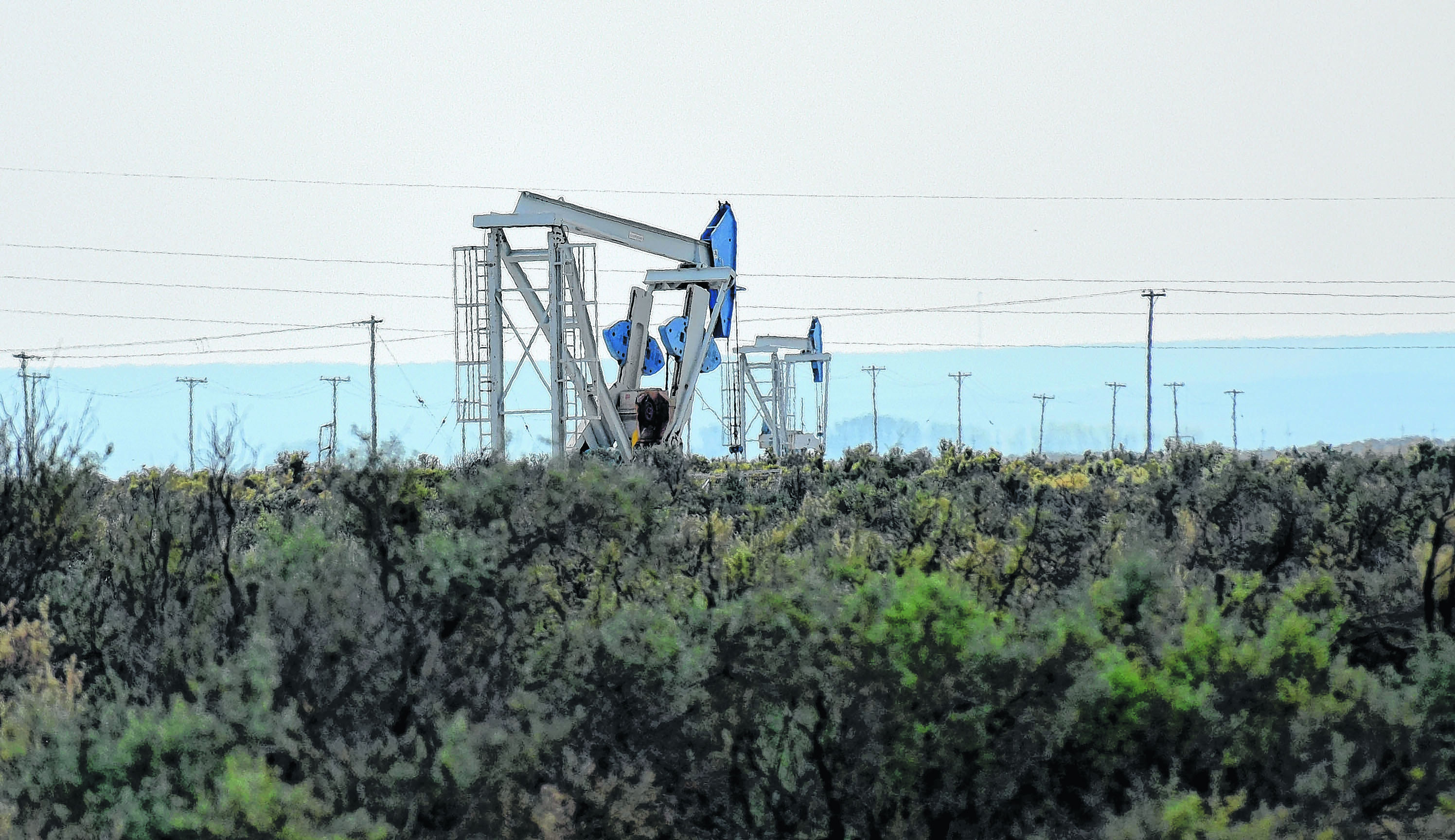 La producción de Río Negro petróleo se redujo a menos de la mitad durante la última década. (Foto: archivo) 