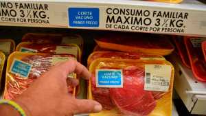 Ya se pueden conseguir los cortes de carne a bajo precio en supermercados de la región