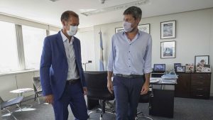 En su paso por Buenos Aires, Gutiérrez se reunió con ministros de Nación
