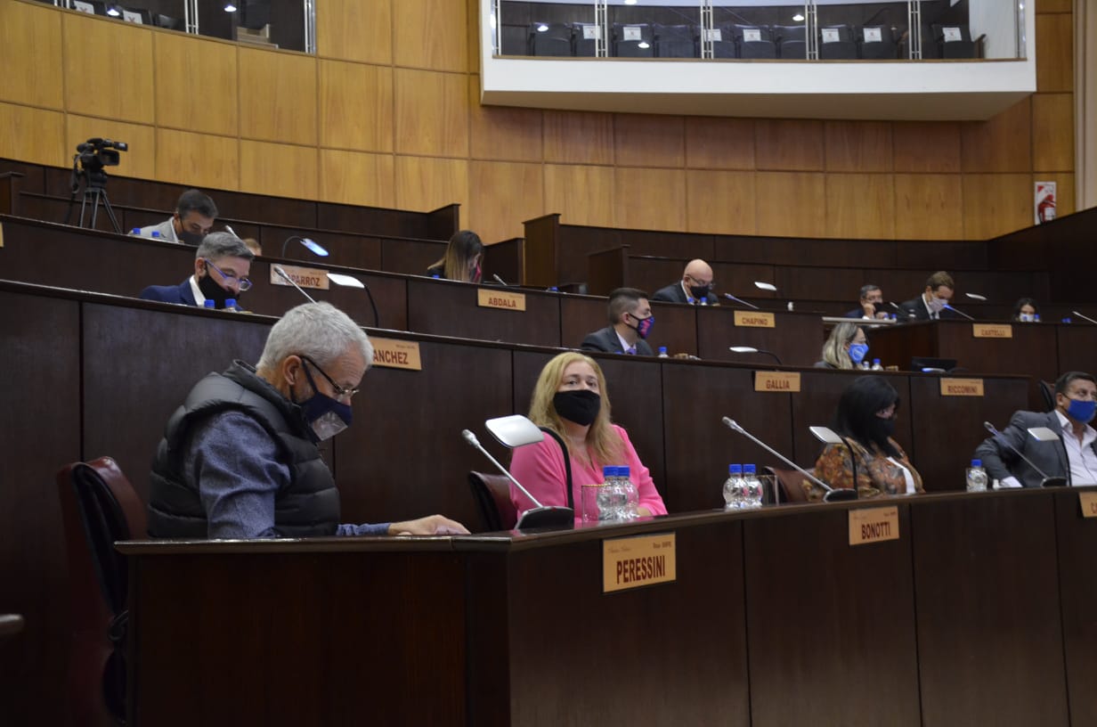 Los diputados participaron de forma presencial. Foto: Yamil Regules.