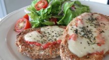 Imagen de Milanesas de berenjenas gratinadas