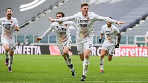 Gaich amargó a la Juventus en un histórico triunfo de Benevento