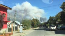 Imagen de Se originó otro incendio forestal en cercanías de El Bolsón y evacúan familias