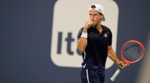 Imagen de Sin problemas, Schwarztman se metió en los octavos del Masters 1000 de Miami