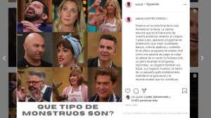 La denuncia de varios famosos contra Masterchef Celebrity