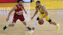 Imagen de Denver perdió los Warriors y Campazzo no pudo con Curry