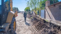 Imagen de La esperada obra de gas de barrio Nuevo se pone en marcha en Roca