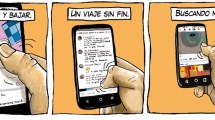 Imagen de «El viaje sin fin», la tira 383 de Viajeros