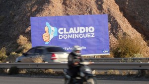 Para la jueza, Claudio Domínguez  debe retirar sus carteles en Neuquén