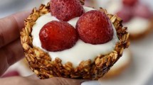 Imagen de Esta receta sale o sale: canastitas de granola