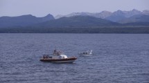 Imagen de Tercer año de sequía en el lago Nahuel Huapi