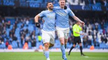 Imagen de El Kun Agüero metió dos goles en su despedida de la Premier League