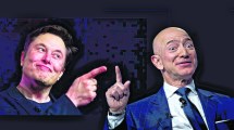 Imagen de Dos egos en medio del espacio: la pelea de Jeff Bezos y Elon Musk