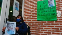 Imagen de Pagaron y dejó la protesta en las puertas del Ipross, en Roca