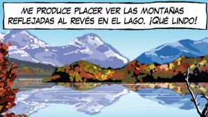 «El reflejo en el lago», la tira 388 de Viajeros