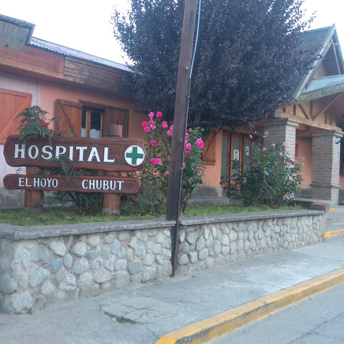 El hospital rural de El Hoyo. Foto: gentileza