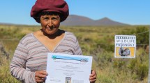 Imagen de Reconocieron en Neuquén a productores de fibra por buenas prácticas con la fauna nativa