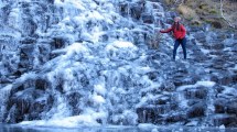 Imagen de Ola polar: con -15°C, se congeló una cascada en el norte neuquino