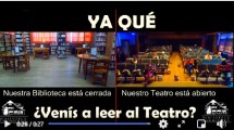 Imagen de La Biblioteca Sarmiento propone una sala de lectura en el teatro