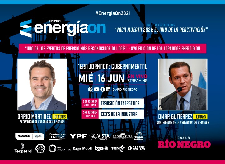 La actualidad de Vaca Muerta y la industria serán los ejes de las Octavas Jornadas de Energía.