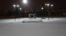 Imagen de La ola polar llegó con nieve y una lluvia helada en Zapala y Cutral Co