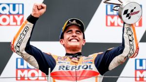 La emoción de Marc Márquez, que volvió a ganar en el Moto GP después de tres operaciones