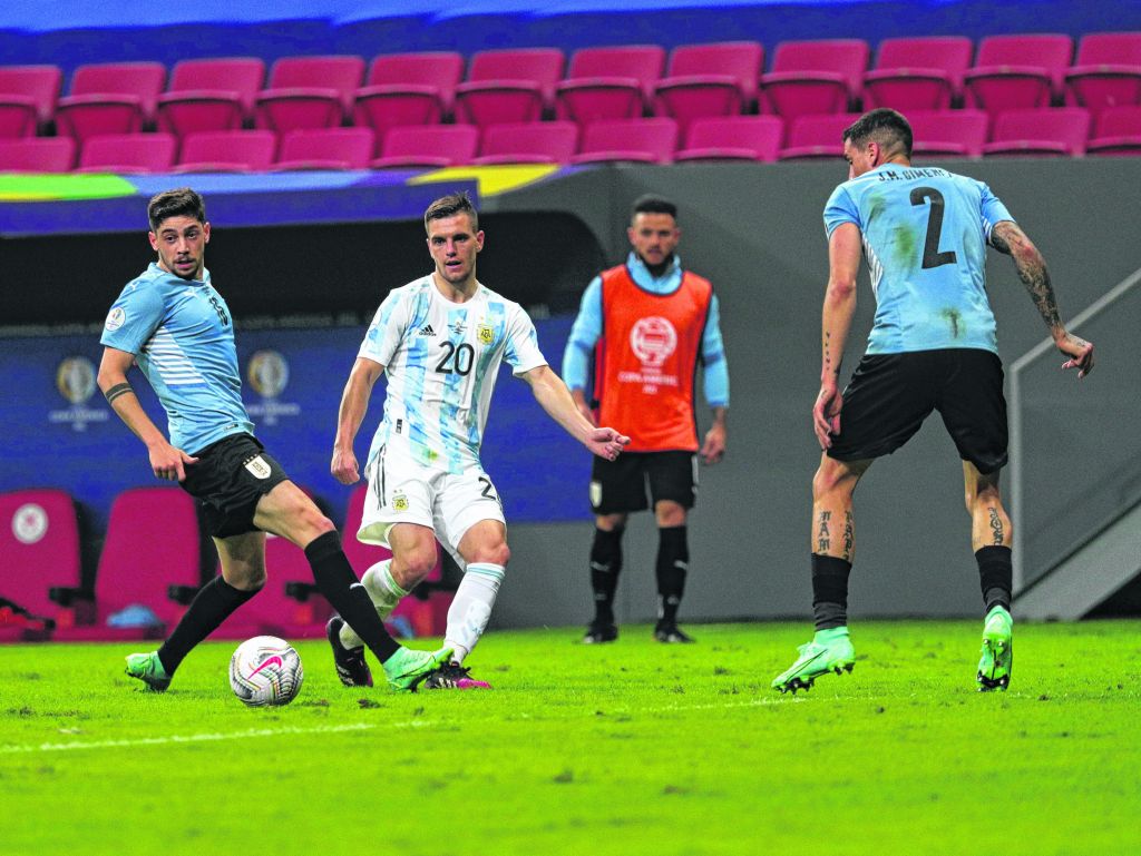 Lo Celso no podrá estar presente mañana ante Paraguay.