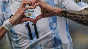 El fin de la tristeza, Argentina campeón