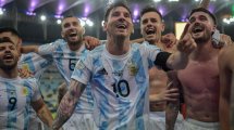 Imagen de Un desahogo enorme: los festejos de los jugadores argentinos al ganar la Copa América