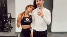 Imagen de Antonela Roccuzzo mostró cómo entrena junto a Messi en sus vacaciones