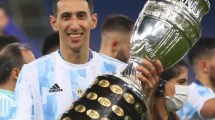 Imagen de Ángel Di María: »para toda la gente que nos bancó»