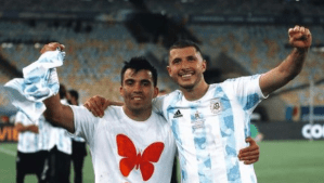 Marcos Acuña, el zapalino que hizo historia con la camiseta de la selección