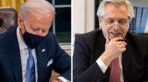 Imagen de Fernández le agradeció a Biden el envío de vacunas: «Marca un camino de cooperación»