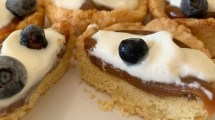 Imagen de Mini tartas de vainilla y dulce de leche sin Tacc