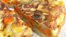 Imagen de Tortilla de papa y calabaza súper fácil