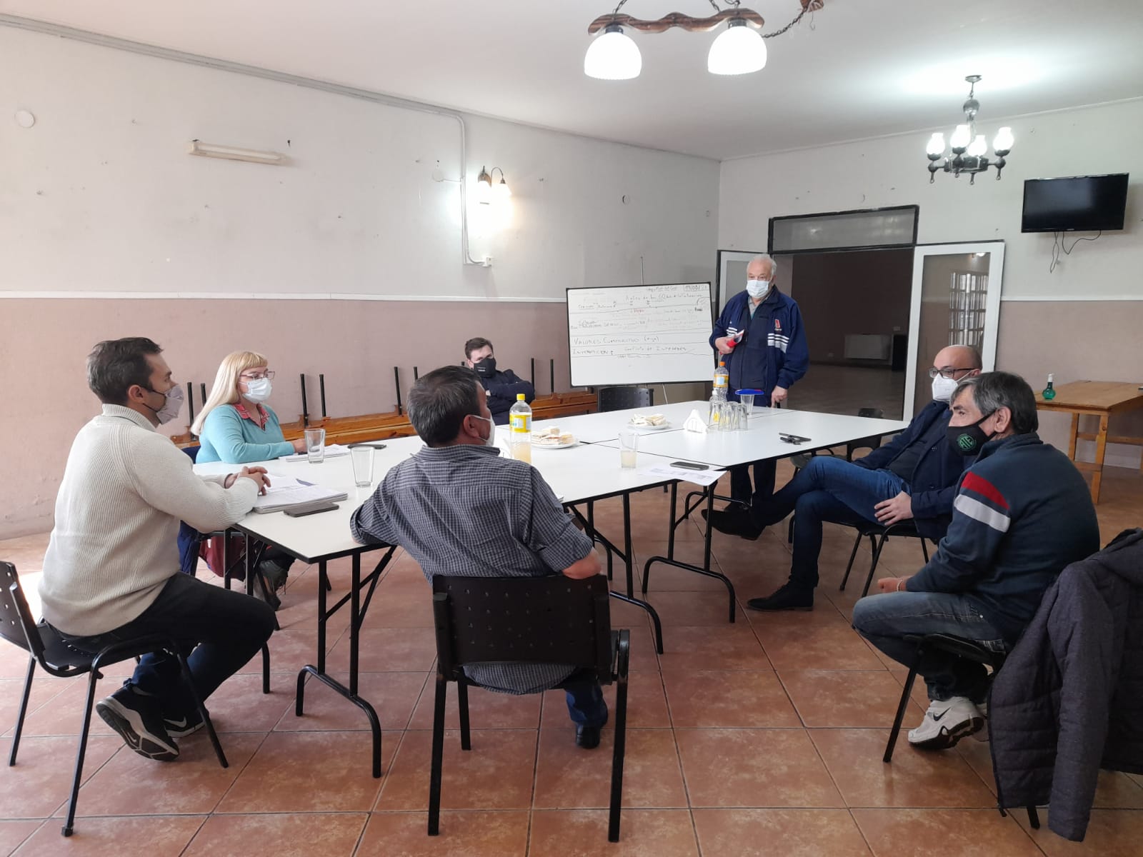 En la sede del Colegio Médico de Cutral Co y Plaza Huincul, se reunieron